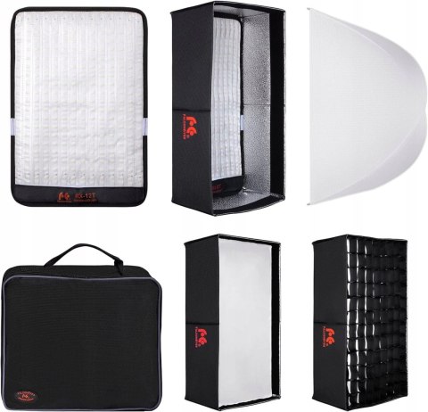 SOFTBOX MODYFIKATOR ŚWIATŁA DYFUZOR LED FALCON EYES RX-12T 5600K