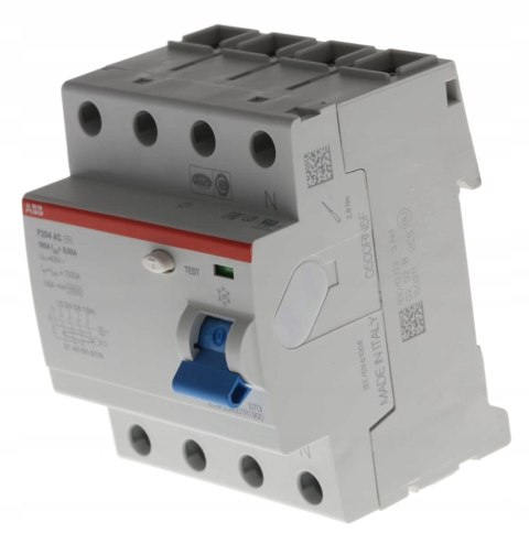 WYŁĄCZNIK RÓŻNICOWO-PRĄDOWY ABB F204AC-100/0,03