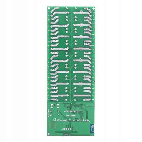 16-KANAŁOWA PŁYTKA PRZEKAŹNIKOWA BLUETOOTH DC 12V
