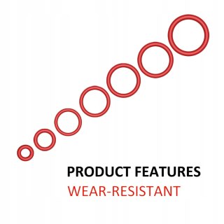 225x USZCZELEK O-RING USZCZELKA GUMA USZCZELNIAJĄCA MIX 225 SZTUK