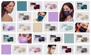 25x MASECZKA JEDNORAZOWA 3-WARSTWOWA TYPE IIR KOLOROWA