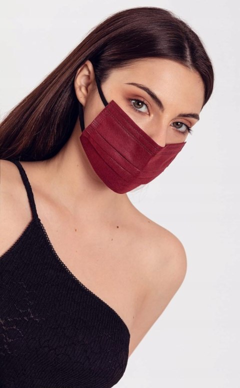 25x MASECZKA JEDNORAZOWA 3-WARSTWOWA TYPE IIR KOLOROWA