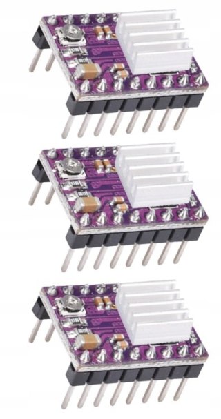 3x MODUŁ STEROWNIKA SILNIKA KORKOWEGO RADIATOR DRV8825 3 SZTUKI