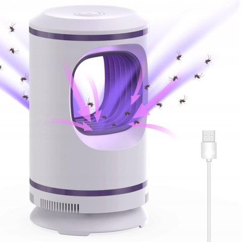 ELEKTRYCZNA LAMPA OWADOBÓJCZA NA MUCHY KOMARY OWADY