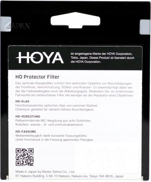 FILTR OCHRONNY FOTOGRAFICZNY HOYA PROTECTOR 40,5MM