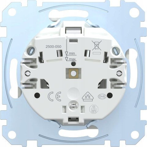 GNIAZDKO GNIAZDO ELEKTRYCZNE PODTYNKOWE MEG 2301-0419 SCHUKO