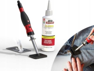 KLEJ DO TKANIN W PROSZKU STITCH 100G MEDIASHOP + ŻELAZKO