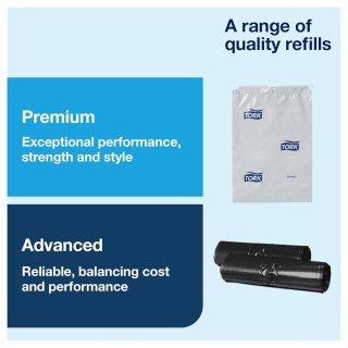 KOSZ SANITARNY NA ODPADY CZARNY B3 5L TORK 564008