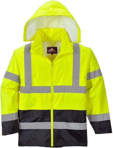 KURTKA WODOODPORNA OSTRZEGAWCZA PORTWEST H443 R. 4XL