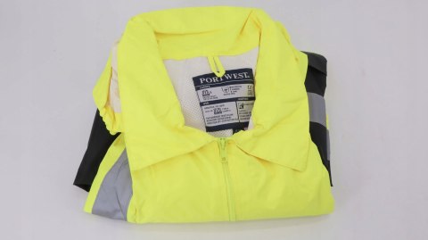 KURTKA WODOODPORNA OSTRZEGAWCZA PORTWEST H443 R. 4XL