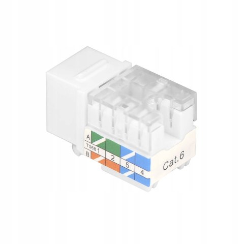 MODUŁ KEYSTONE RJ45 VCE CAT6 RJ45 90 STOPNI ETHERNET UTP 4 SZTUKI