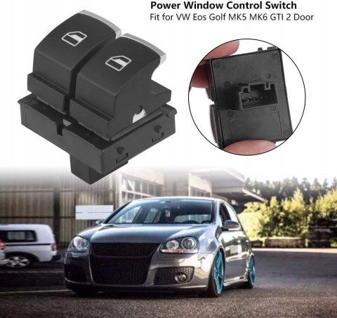 PRZEŁĄCZNIK PODNOŚNIKA SZYBY OEM 5K3 959 857 GOLF MK5 MK6 GTI