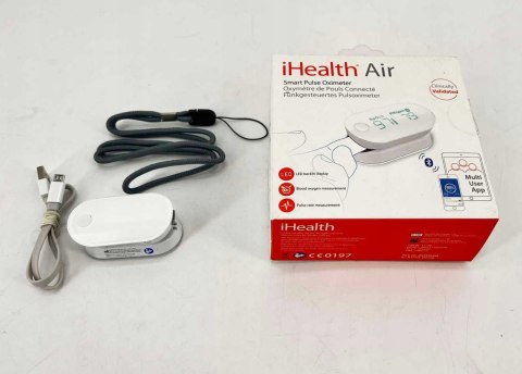 PULSOKSYMETR NAPALCOWY POMIAR PULSU PULSOMETR iHEALTH PO3M