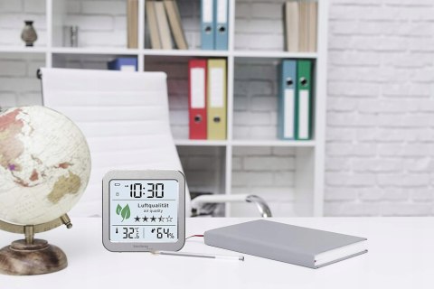 STACJA POGODY TERMOMETR HIGROMETR TECHNOLINE WL1020 JAKOŚĆ POWIETRZA CO2