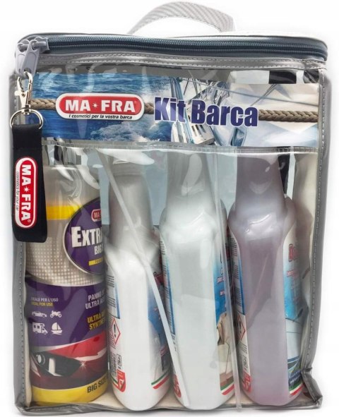 ZESTAW DO CZYSZCZENIA PIELĘGNACJI KONSERWACJI ŁODZI MAFRA KIT BARCA