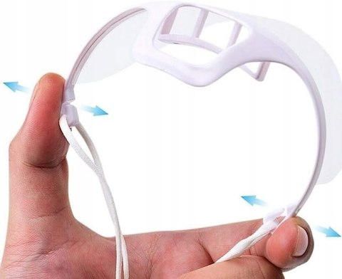 10x MASECZKA PRZYŁBICA OCHRONNA MINI NA USTA I NOS