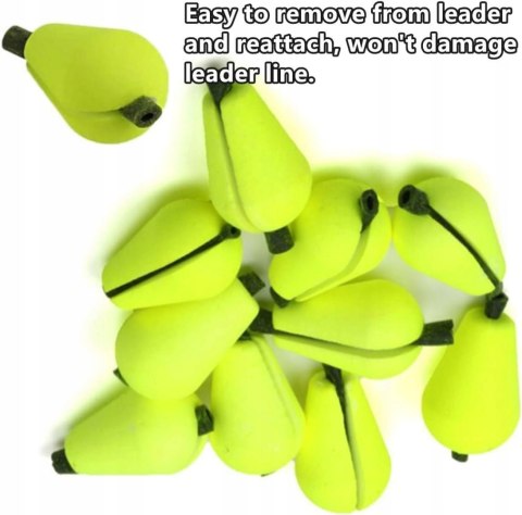 15x ZESTAW SPŁAWIKÓW PŁYWAKI SPŁAWIKI PŁYWAJĄCE KROPLA WODY