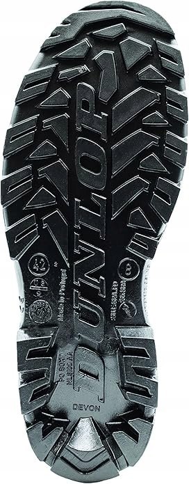 BUTY ROBOCZE KALOSZE GUMOWCE DUNLOP S5 CZARNE R. 38