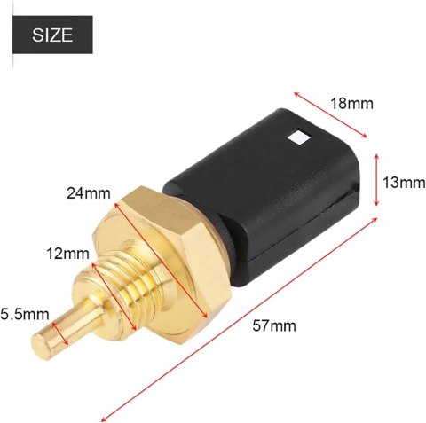 CZUJNIK TEMPERATURY WODY PŁYNU CHŁODNICZEGO OEM: 7700101968