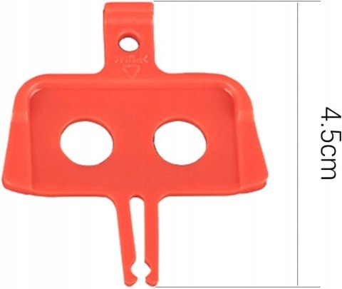 DYSTANSER KLOCKÓW HAMULCOWYCH SHIMANO M315 M355 M395 M445 M446 10 SZTUK