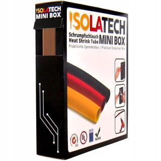 ISOLATECH KOSZULKA RURKA TERMOKURCZLIWA 2:1 12.7MM CZERWONA 6M