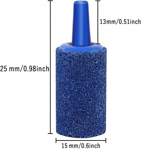 KAMIEŃ NAPOWIETRZAJĄCY DO AKWARIUM WALEC NAPOWIETRZACZ NA WĘŻYK