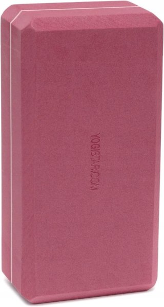 KOSTKA KLOCEK DO JOGI PILATES FITNESS BLOK DO ĆWICZEŃ YOGISTAR BORDEAUX