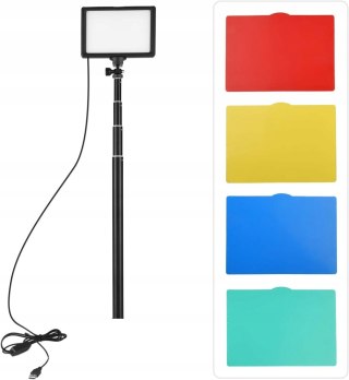 LAMPA PRODUKTOWA DIODOWA WIDEO USB LED 3200K-5600K