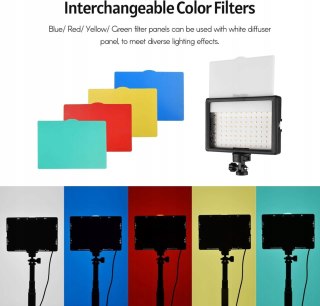 LAMPA PRODUKTOWA DIODOWA WIDEO USB LED 3200K-5600K