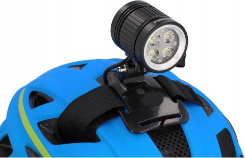 LAMPKA PRZEDNIA ROWEROWA NA KASK ROWEROWY FISCHER LUMOZ H1600