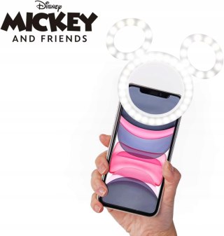 LAMPKA SELFIE PIERŚCIENIOWA LED RING DO TELEFONU DISNEY MYSZKA MICKEY