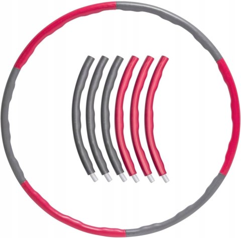 ODCHUDZAJĄCE HULAHOP KOŁO SKŁADANE HULA HOOP MASAŻ MIARKA