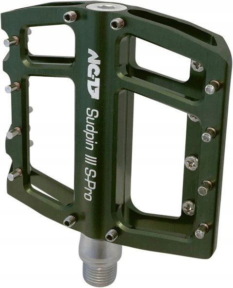 PEDAŁY ROWEROWE PLATFORMOWE NC-17 SUDPIN III S-PRO ZIELONE