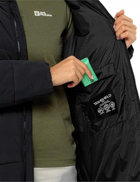 PŁASZCZ ZIMOWY KURTKA JACK WOLFSKIN KAROLINGER LONG COAT R. M