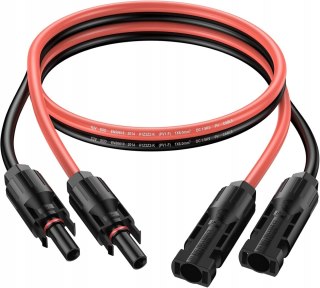 PRZEWÓD KABEL SOLARNY 10AWG/6 MM2 GARLLEN 1M