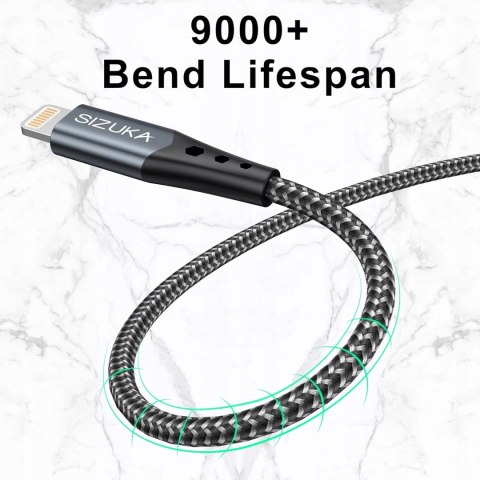 PRZEWÓD KABEL USB NA LIGHTNING iPHONE iPAD APPLE 2M