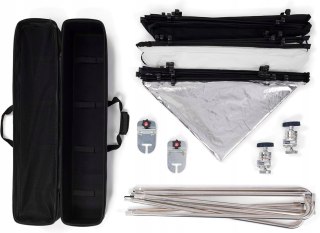 RAMA +3x TKANINA ZESTAW MANFROTTO PRO SCRIM SMALL 1.1x1.1M