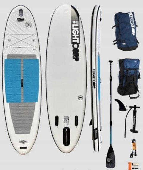 SUP DESKA DO PŁYWANIA POMPOWANA STAND UP PADDLE LIGHT ISUP 10,6"