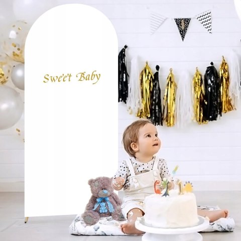 TŁO FOTOGRAFICZNE DO ZDJĘĆ NA STELAŻ WESELE BABY SHOWER 200x100CM