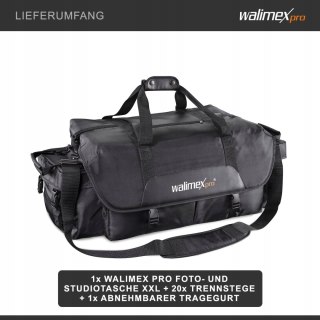 TORBA FOTOGRAFICZNA STUDYJNA XXL WALIMEX PRO 13053