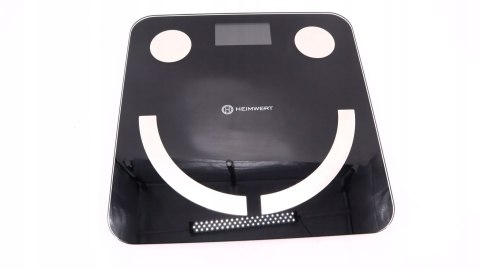 WAGA ŁAZIENKOWA CYFROWA ANALITYCZNA SZKLANA HEIMWERT 180KG