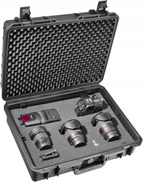 WALIZKA NA KAMERĘ APARAT DSLR OBIEKTYWY MANTONA L 48x35x11CM