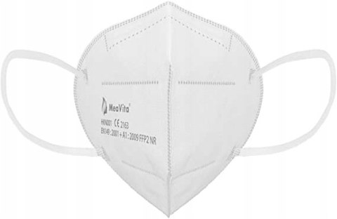 10x MASKA MEDYCZNA OCHRONNA FFP2 NR MEAVITA