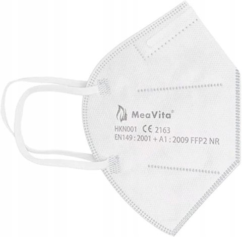 10x MASKA MEDYCZNA OCHRONNA FFP2 NR MEAVITA