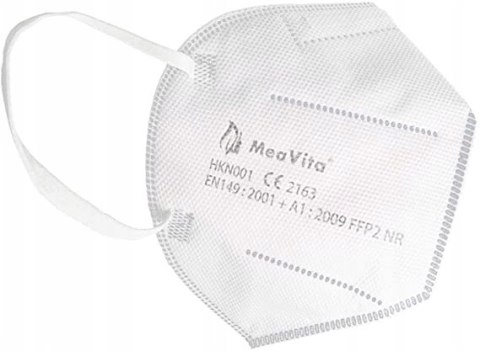 10x MASKA MEDYCZNA OCHRONNA FFP2 NR MEAVITA