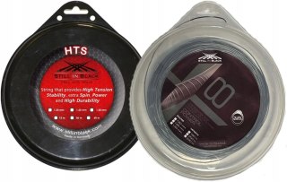 2x NACIĄG DO RAKIETY TENISOWEJ HYBRIDE HTS + X8 1,30MM 240M 2 SZTUKI