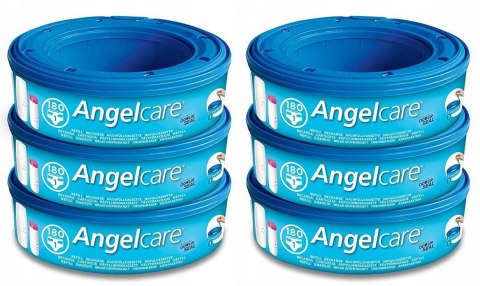 ANGELCARE WKŁAD DO POJEMNIKA NA PIELUCHY WORKI x6