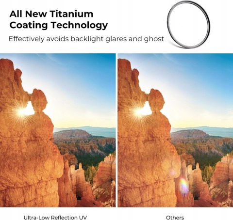 FILTR UV K&F CONCEPT 77MM MRC NANO-X SERIES ULTRA-LOW REFLECTION