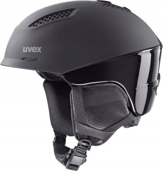 KASK NARCIARSKI SNOWBOARDOWY UVEX ULTRA PRO 51-55CM BLACK MAT CZARNY