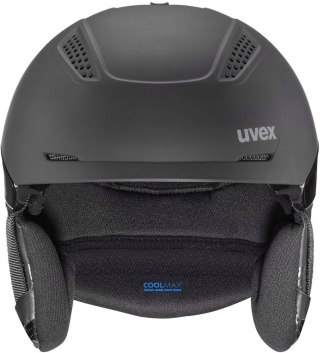 KASK NARCIARSKI SNOWBOARDOWY UVEX ULTRA PRO 51-55CM BLACK MAT CZARNY